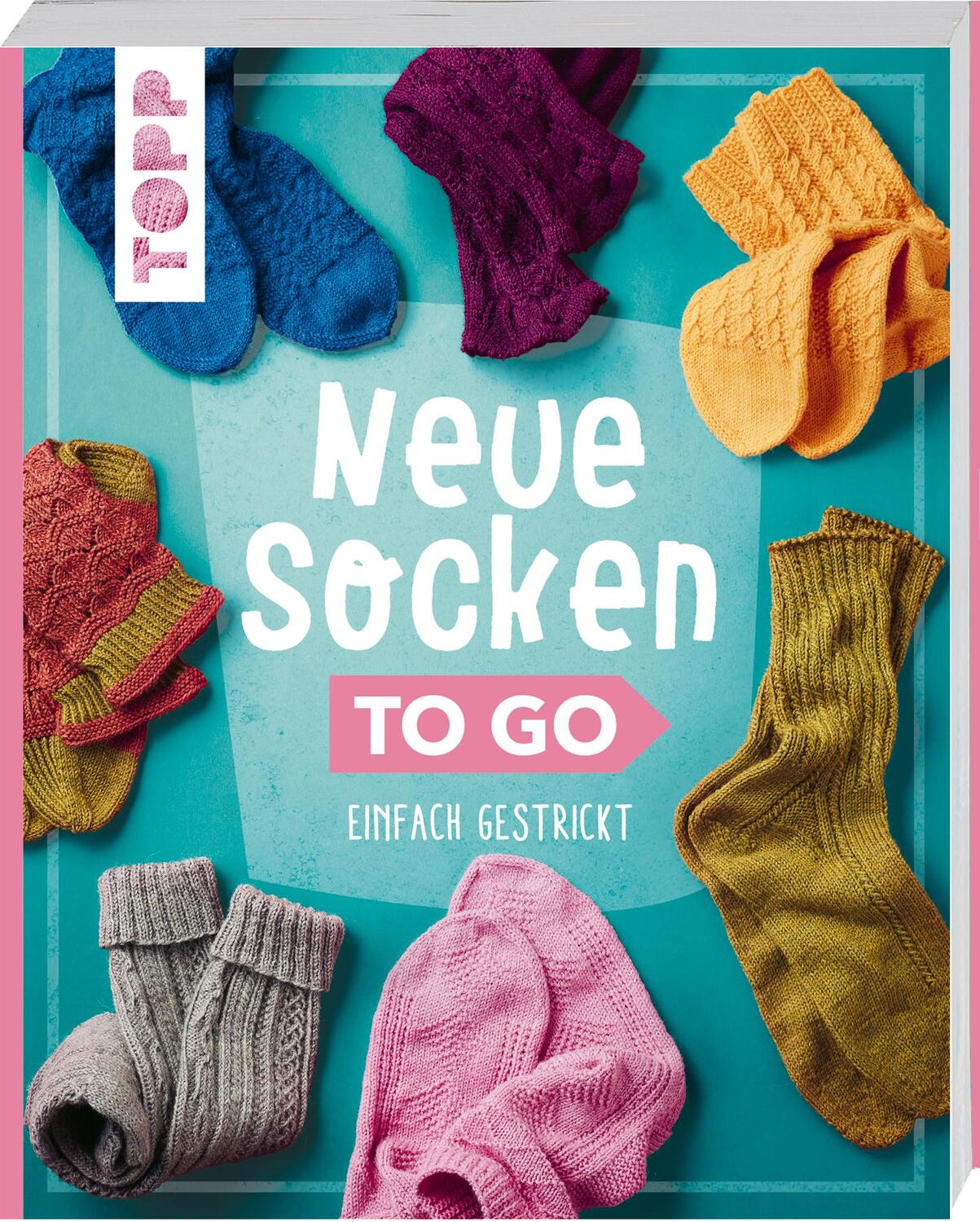 Cover: 9783735870162 | Neue Socken to go | Einfach gestrickt | Manuela Burkhardt (u. a.)