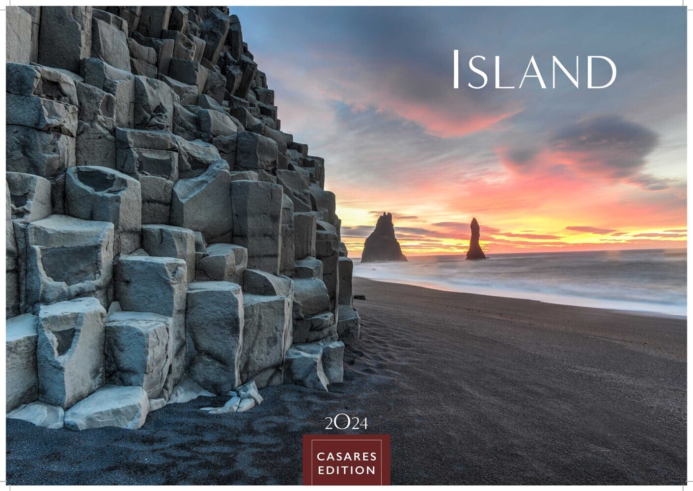 Cover: 9789918620548 | Island 2024 L 35x50cm | Kalender | 14 S. | Deutsch | 2024