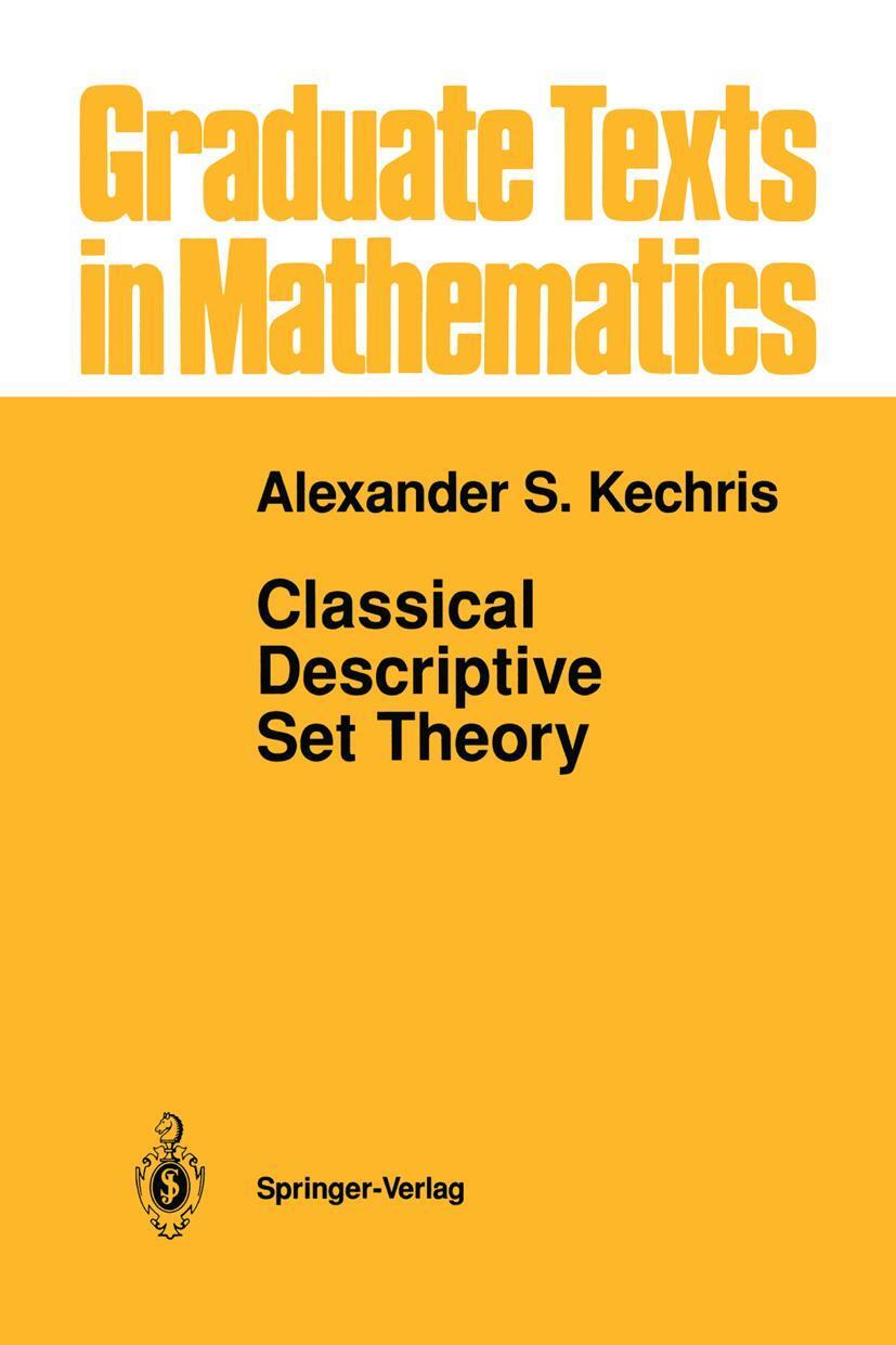 Cover: 9780387943749 | Classical Descriptive Set Theory | Alexander Kechris | Buch | xviii