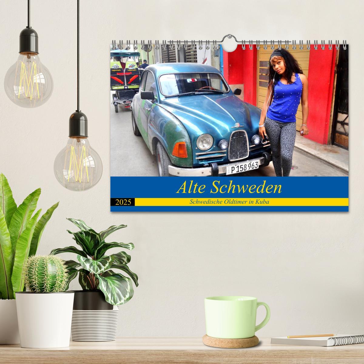 Bild: 9783435153060 | Alte Schweden - Schwedische Oldtimer in Kuba (Wandkalender 2025 DIN...