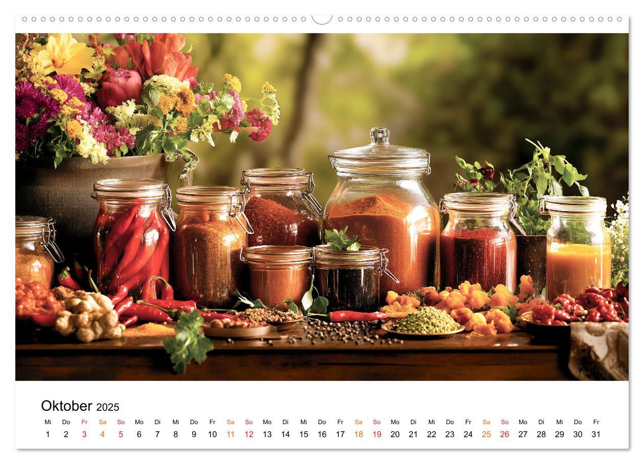 Bild: 9783457235645 | Küchenkalender Glaswerk (hochwertiger Premium Wandkalender 2025 DIN...