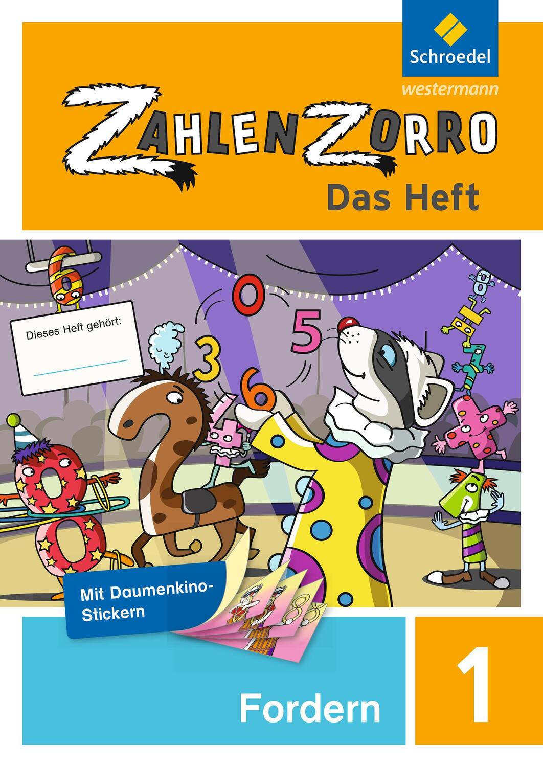 Cover: 9783507140226 | Zahlenzorro - Das Heft. Forderheft 1 | Forderheft 1 | Broschüre | 2015
