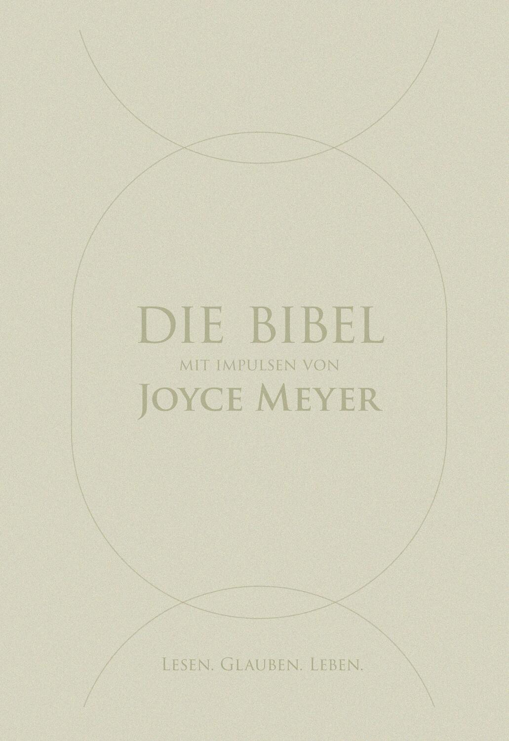 Cover: 9783417020366 | Die Bibel mit Impulsen von Joyce Meyer, Kunstlederausgabe | Meyer