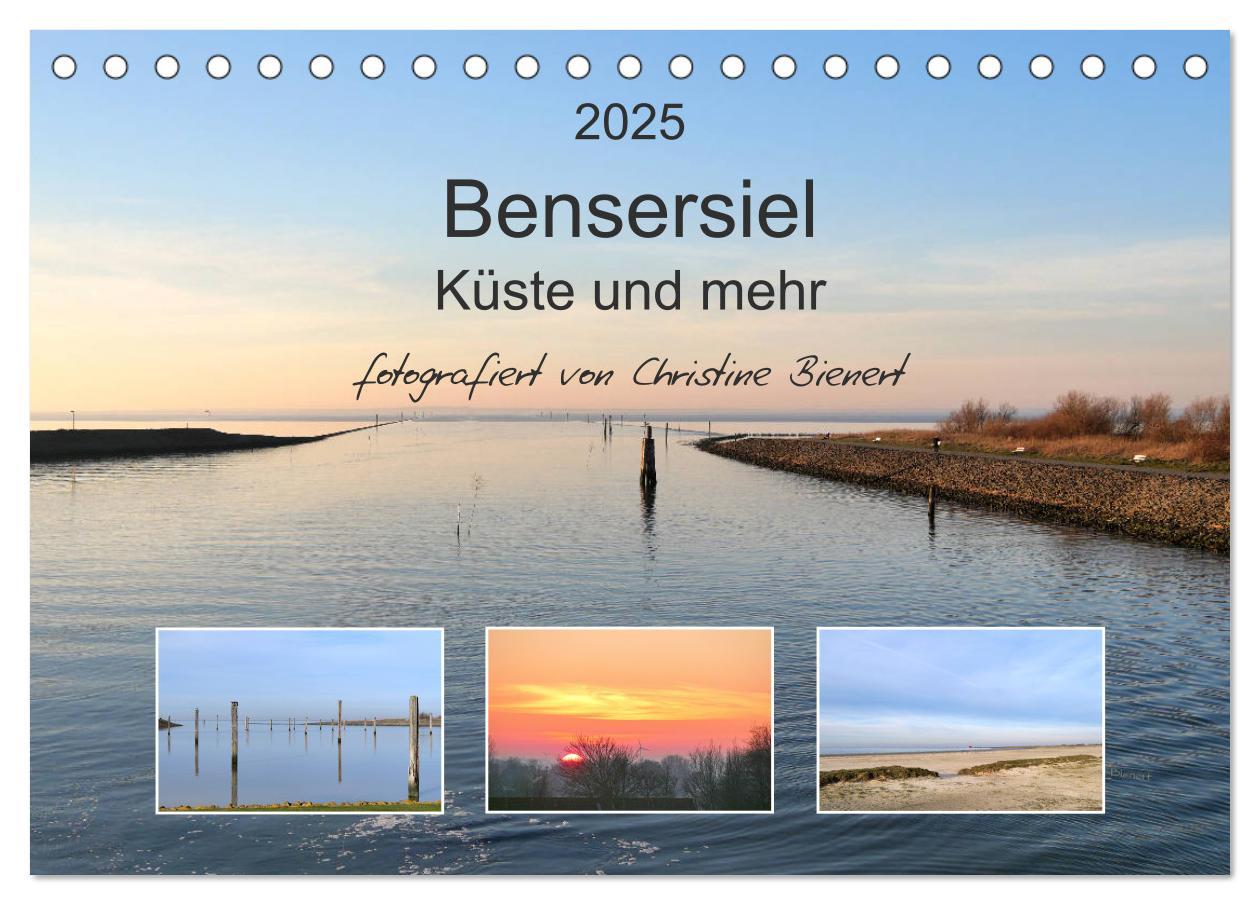 Cover: 9783435219698 | Bensersiel Küste und mehr (Tischkalender 2025 DIN A5 quer),...