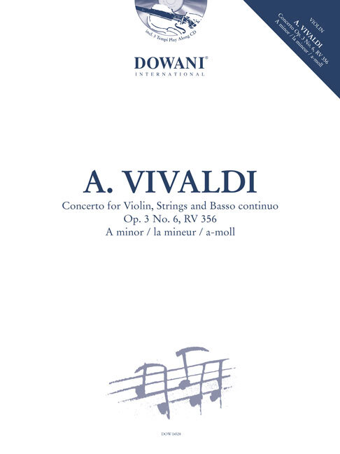 Cover: 9789043136471 | Vivaldi - Concerto for Violin, Strings and Basso Continuo Op. 3 No....