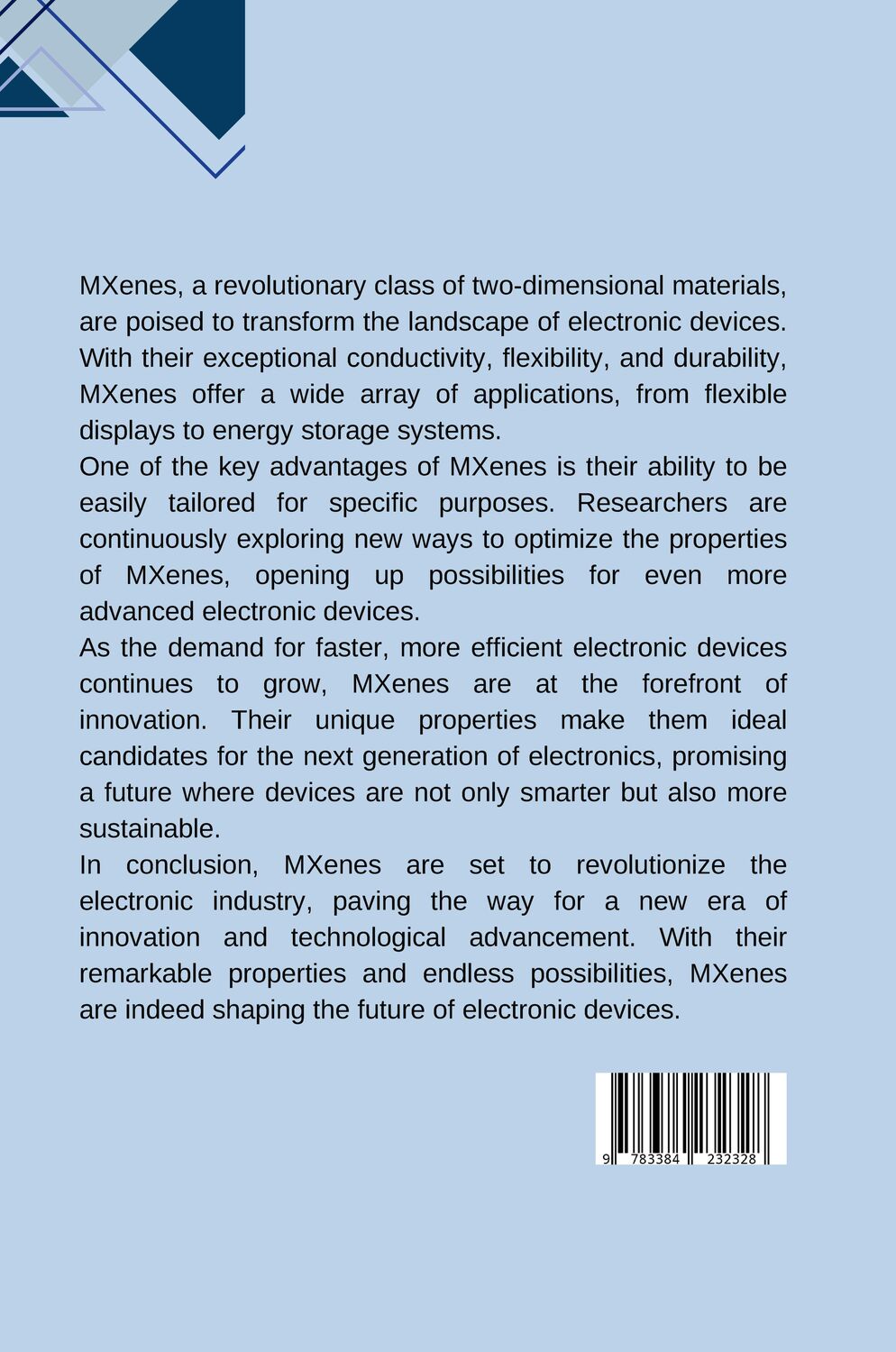 Rückseite: 9783384232328 | MXenes: Shaping the Future of Electronic Devices | Mathew | Buch