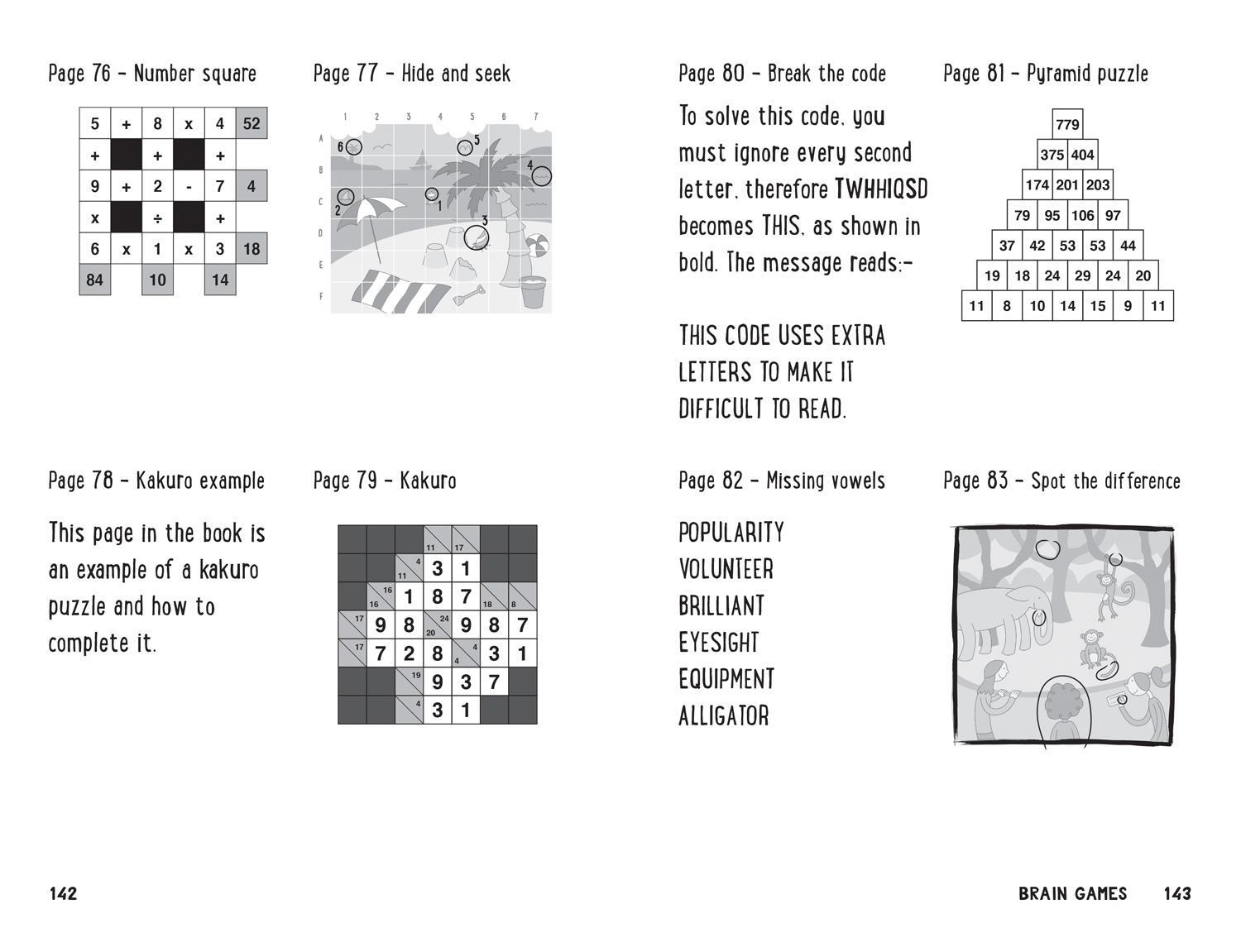 Bild: 9780008503376 | Brain games for big thinkers | Collins Kids | Taschenbuch | Solve it!