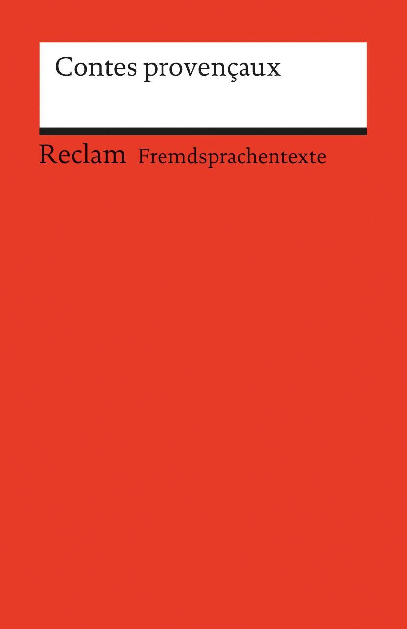 Cover: 9783150090527 | Contes provencaux | Ernst Kemmner | Taschenbuch | Französisch | 1998
