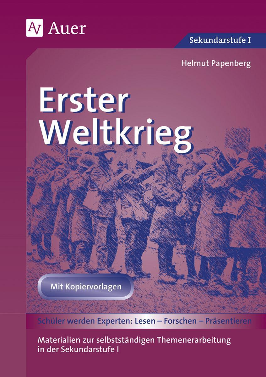 Cover: 9783403074205 | Erster Weltkrieg | Helmut Papenberg | Taschenbuch | Deutsch | 2021