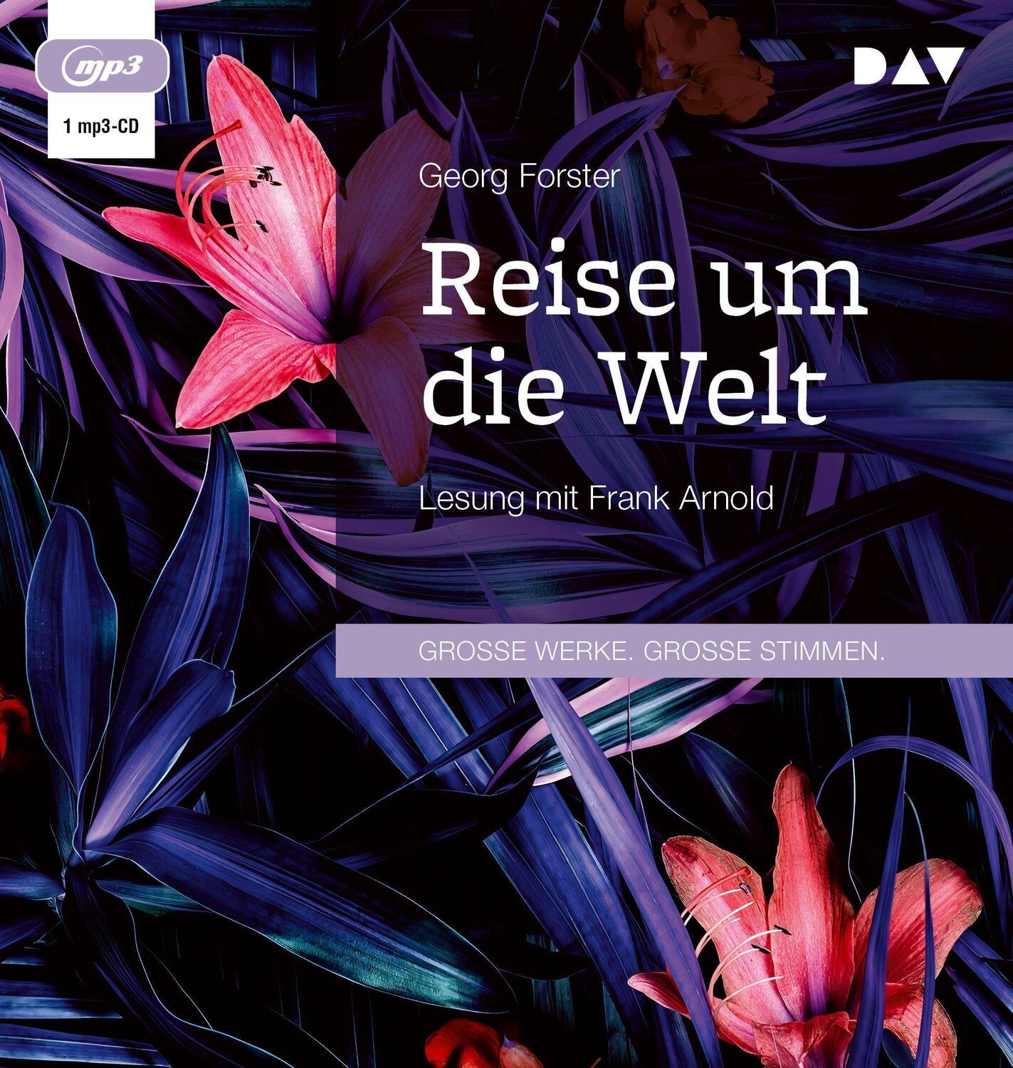 Cover: 9783742431554 | Reise um die Welt | Lesung mit Frank Arnold | Georg Forster | MP3