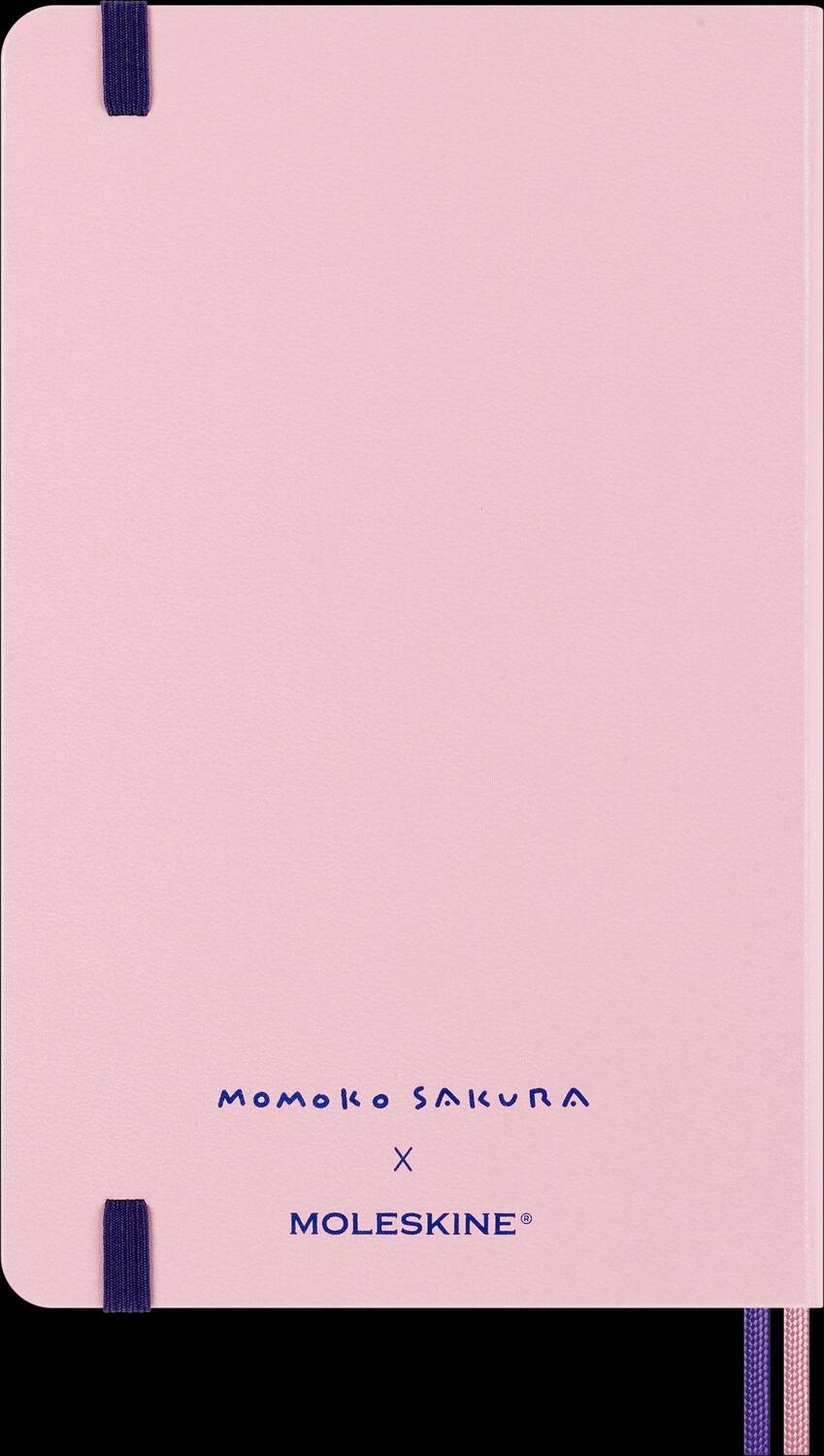 Bild: 8056999271633 | Moleskine Sakura Notizbuch, Large/A5, Liniert, Fester Einband | 2024