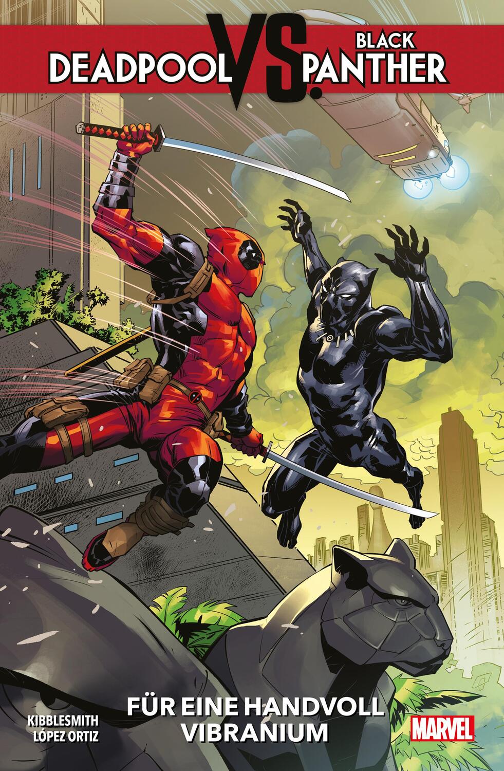 Cover: 9783741613111 | Deadpool vs. Black Panther | Für eine Handvoll Vibranium | Taschenbuch