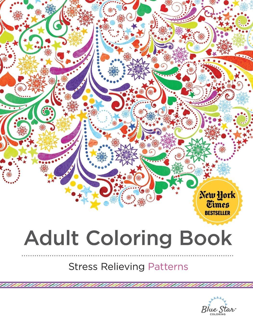 Cover: 9781941325124 | Adult Coloring Book | Stress Relieving Patterns | Taschenbuch | 2015