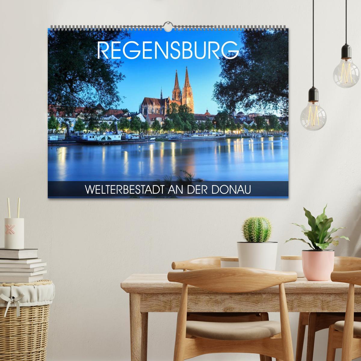 Bild: 9783435477876 | Regensburg - Welterbestadt an der Donau (Wandkalender 2025 DIN A2...