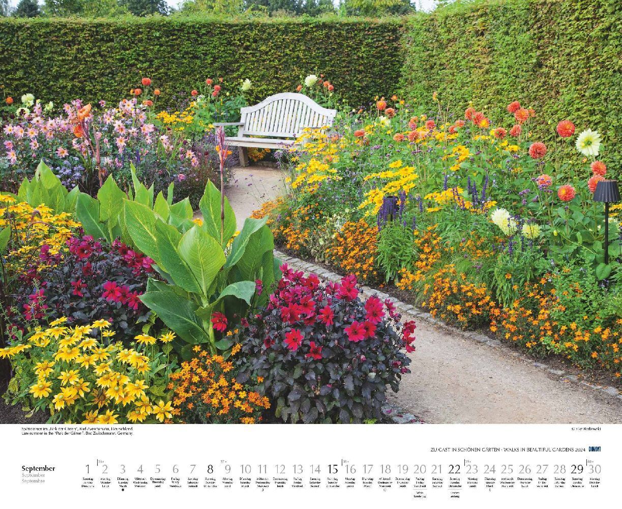 Bild: 4250809651286 | Kal. 2024 Zu Gast in schönen Gärten | DUMONT Kalender | Kalender