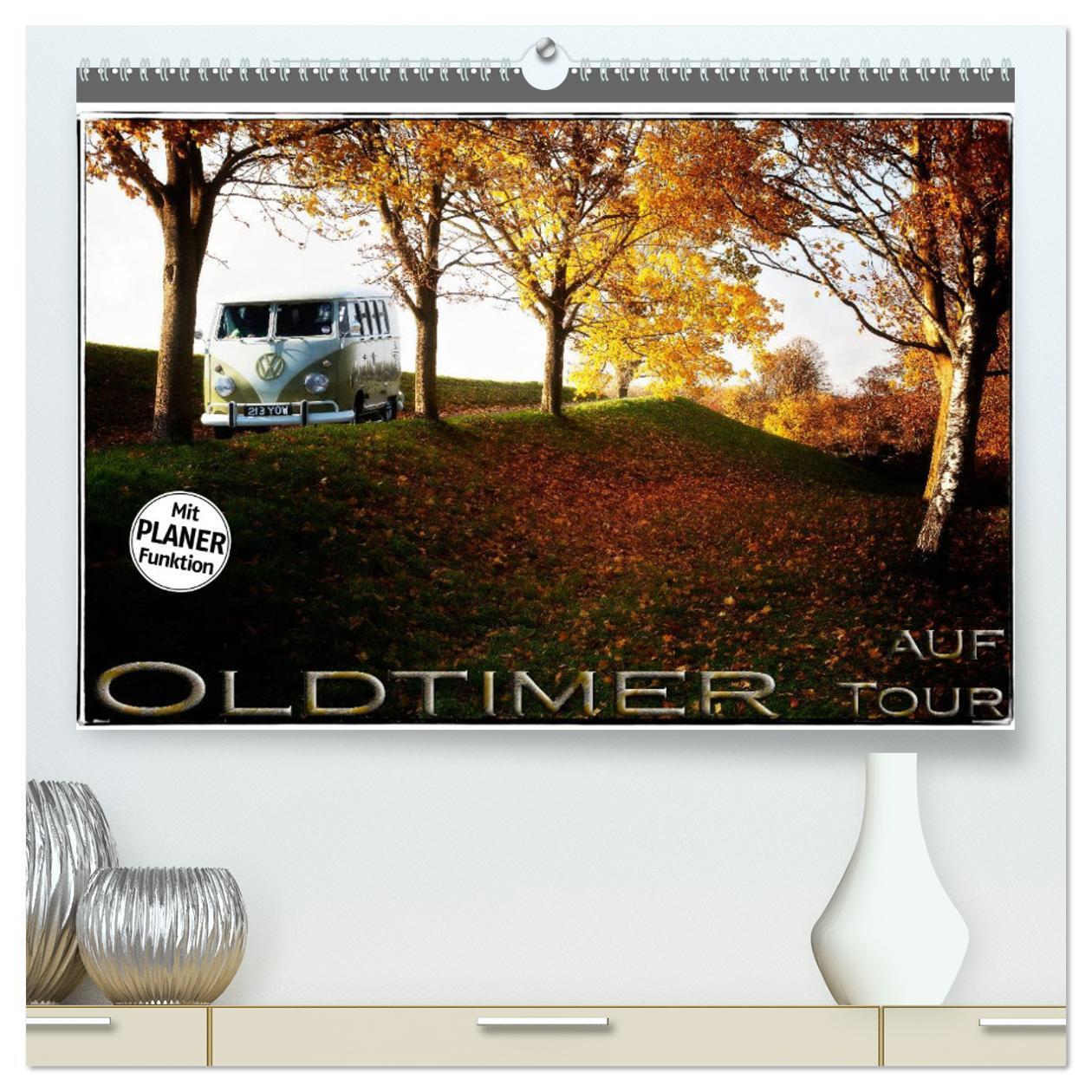 Cover: 9783383333019 | Oldtimer auf Tour (hochwertiger Premium Wandkalender 2024 DIN A2...