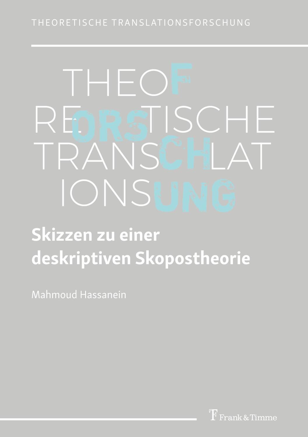 Cover: 9783732909261 | Skizzen zu einer deskriptiven Skopostheorie | Mahmoud Hassanein | Buch