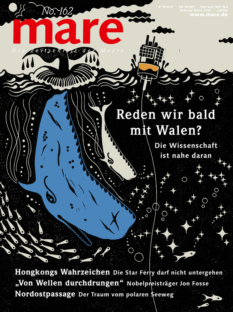 Cover: 9783866484511 | mare - Die Zeitschrift der Meere / No. 162 / Reden wir bald mit den...