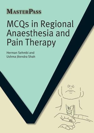 Cover: 9781846199714 | MCQs in Regional Anaesthesia and Pain Therapy | Herman Sehmbi | Buch