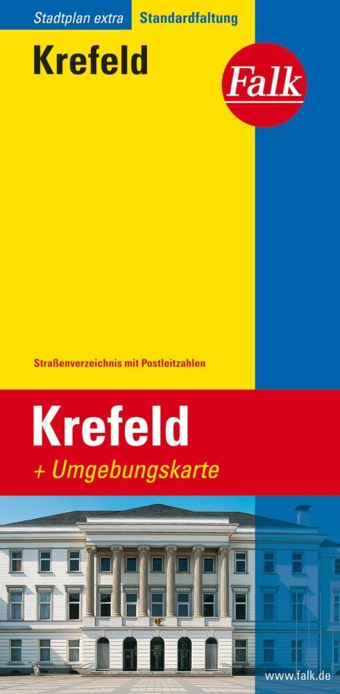 Cover: 9783827924179 | Falk Stadtplan Extra Krefeld 1:17.000 | (Land-)Karte | 1 S. | Deutsch
