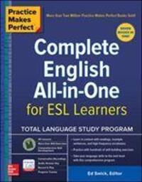 Cover: 9781260455243 | Practice Makes Perfect: Complete English All-in-One for ESL Learners