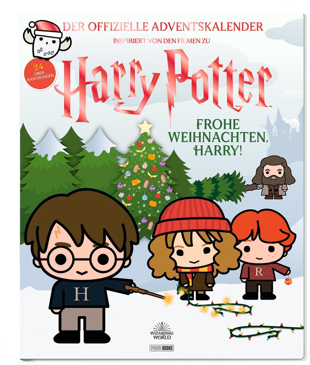 Cover: 9783833243547 | Harry Potter: Frohe Weihnachten, Harry! - Der offizielle...