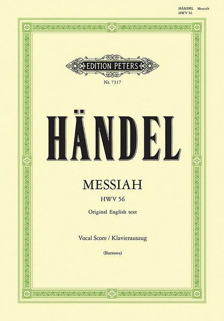 Cover: 9790014056315 | Messiah [Der Messias] HWV 56 / URTEXT | Georg Friedrich Händel (u. a.)