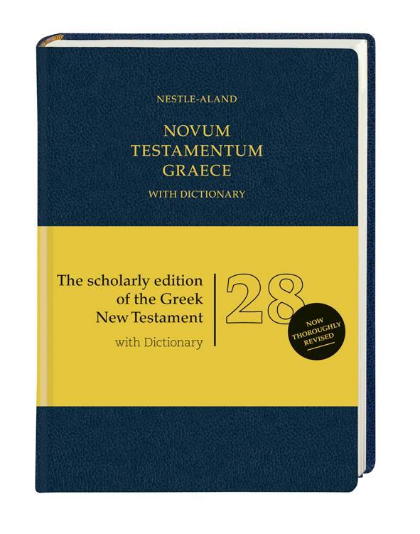 Cover: 9783438051608 | Nestle-Aland Novum Testamentum Graece | Buch | Englisch | 2012