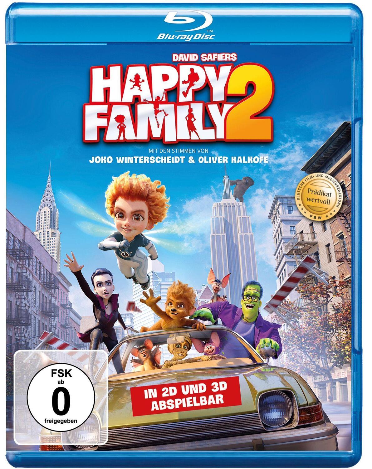Cover: 5051890328953 | Happy Family 2 | David Safier | Blu-ray Disc | Deutsch | 2021