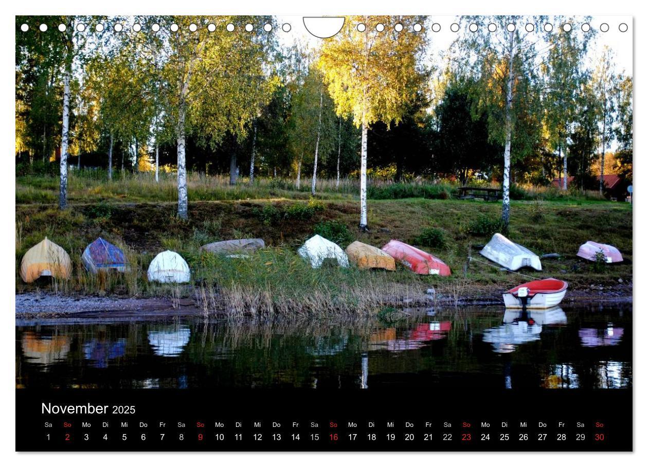 Bild: 9783435837489 | Boote (Wandkalender 2025 DIN A4 quer), CALVENDO Monatskalender | 2025