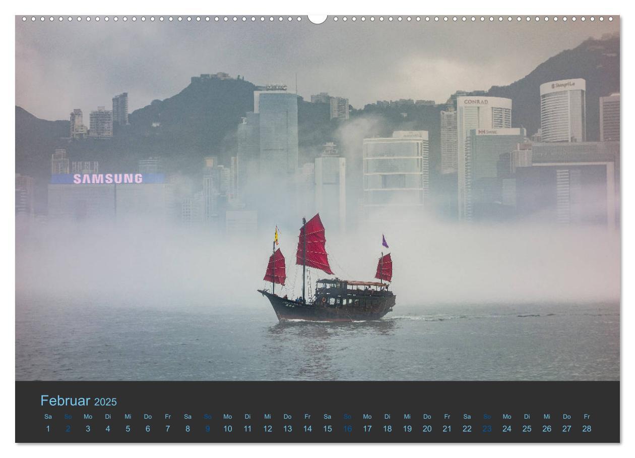 Bild: 9783435386468 | Hong Kong - Skylines (Wandkalender 2025 DIN A2 quer), CALVENDO...