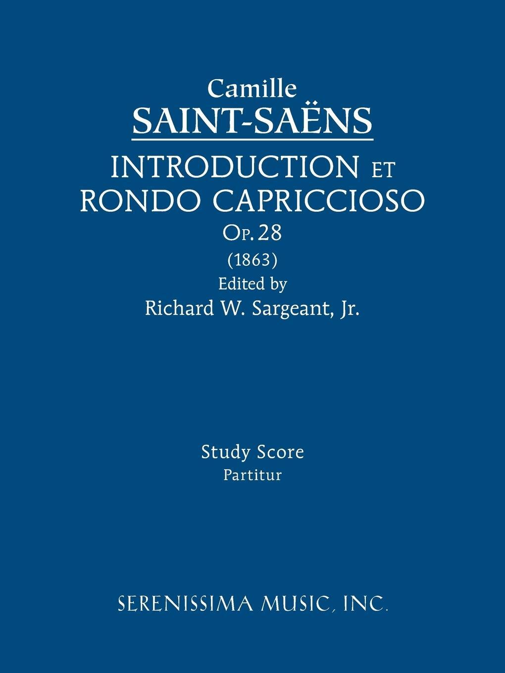 Cover: 9781608741601 | Introduction et Rondo Capriccioso, Op.28 | Study score | Saint-Saens