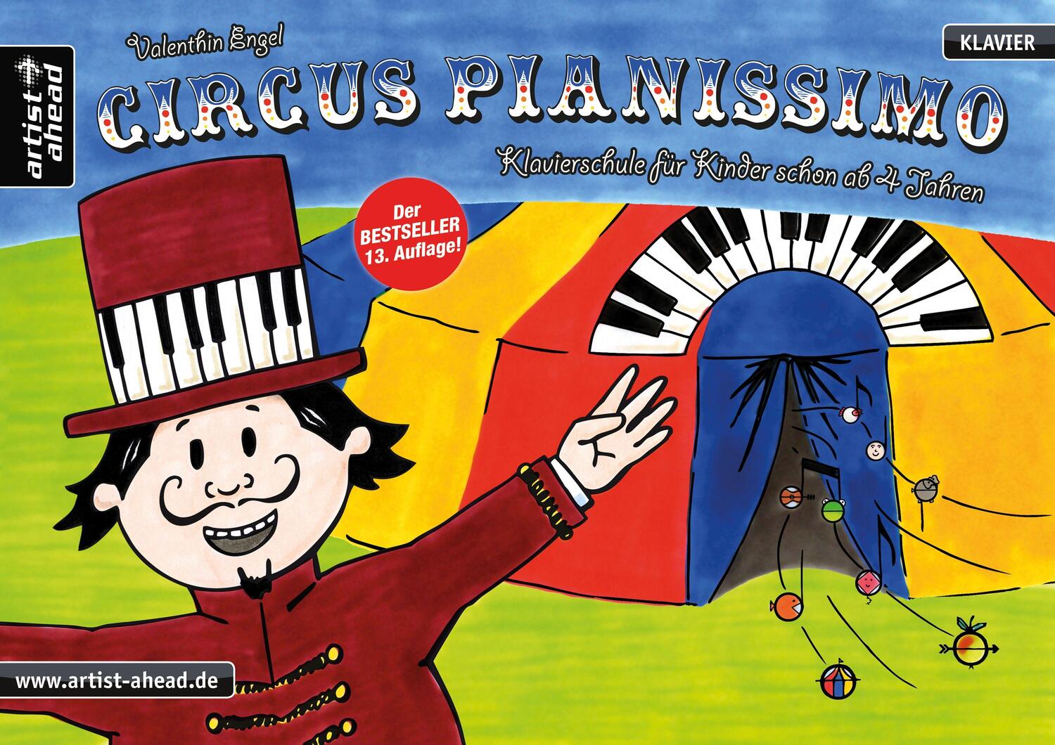 Cover: 9783866420052 | Circus Pianissimo | Klavierschule für Kinder schon ab vier Jahren