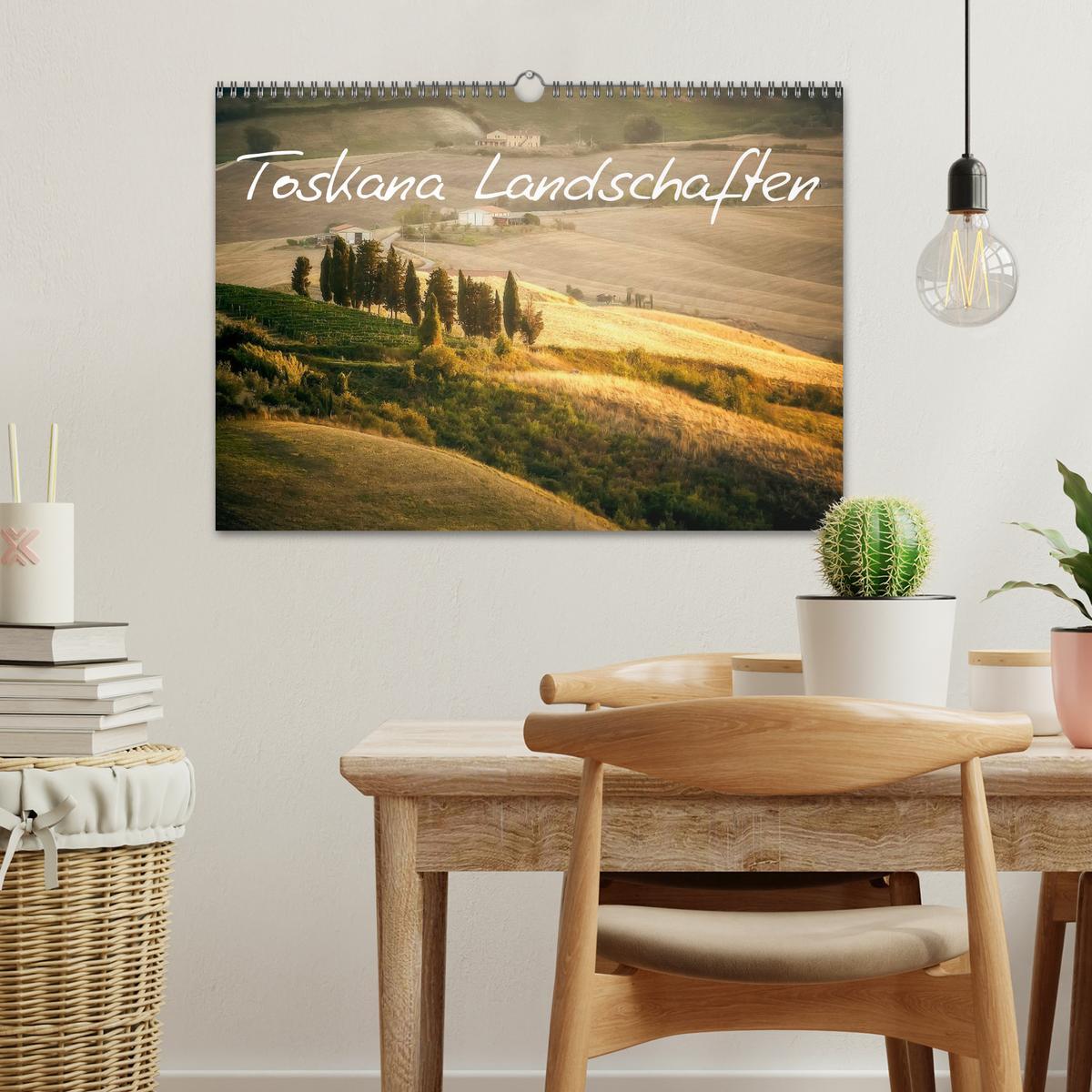 Bild: 9783435772070 | Toskana Landschaften (Wandkalender 2025 DIN A3 quer), CALVENDO...