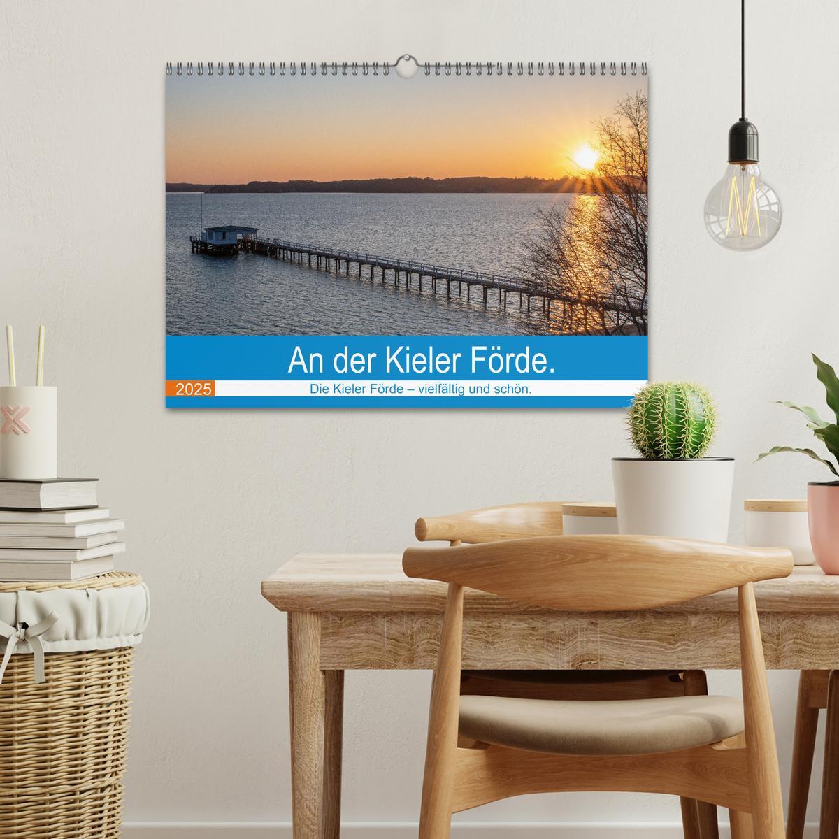 Bild: 9783435084463 | An der Kieler Förde (Wandkalender 2025 DIN A3 quer), CALVENDO...