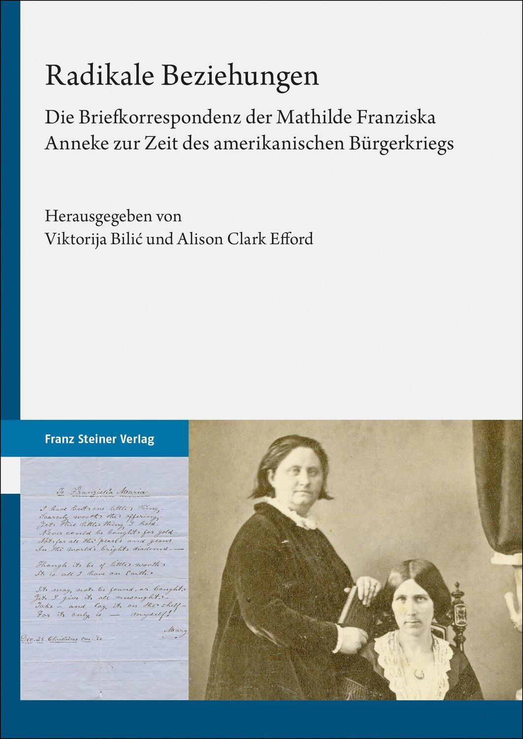 Cover: 9783515133319 | Radikale Beziehungen | Viktorija Bilic (u. a.) | Buch | Deutsch | 2023