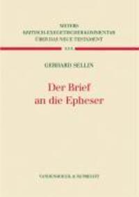 Cover: 9783525515501 | Der Brief an die Epheser | Gerhard Sellin | Buch | 496 S. | Deutsch