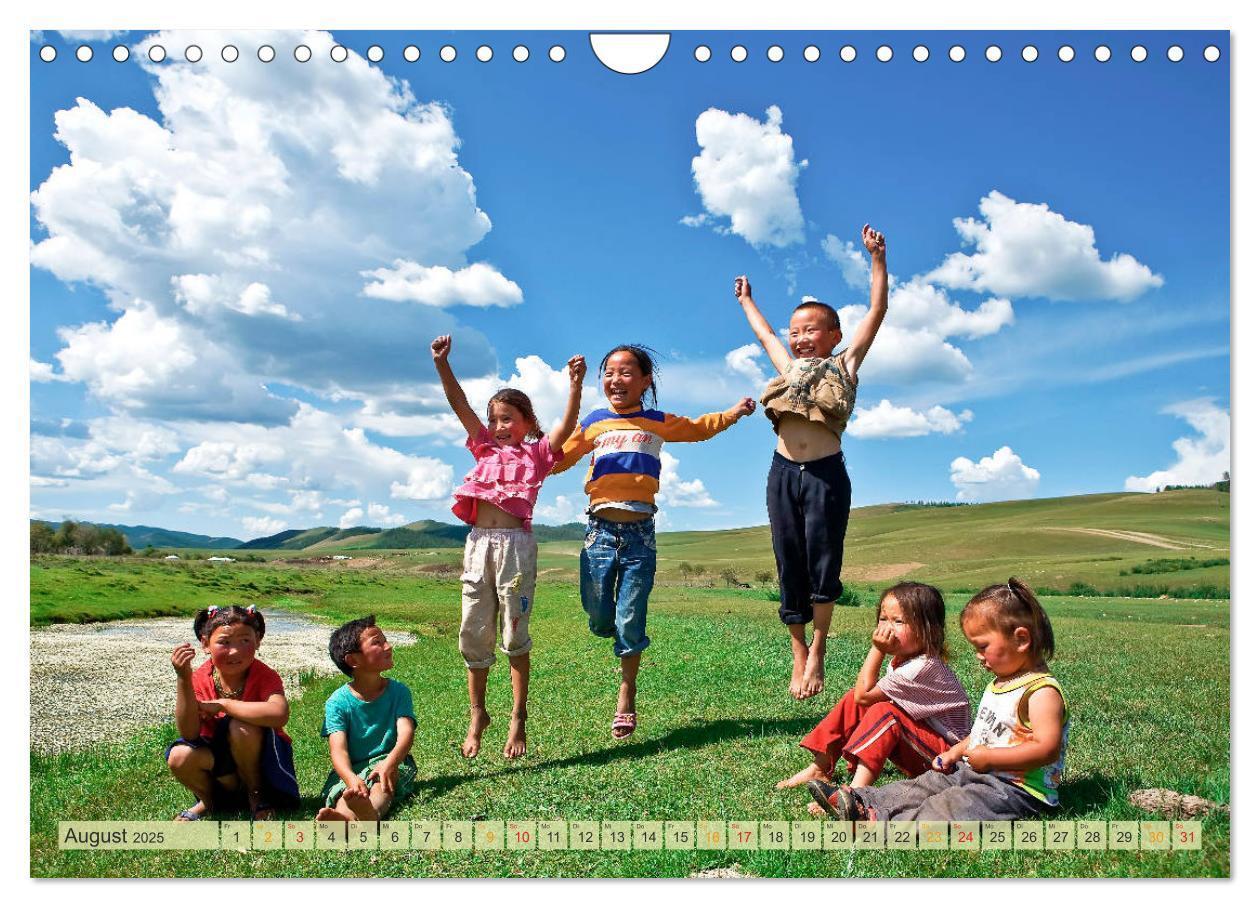 Bild: 9783435438815 | Reise durch Asien - Mongolei (Wandkalender 2025 DIN A4 quer),...