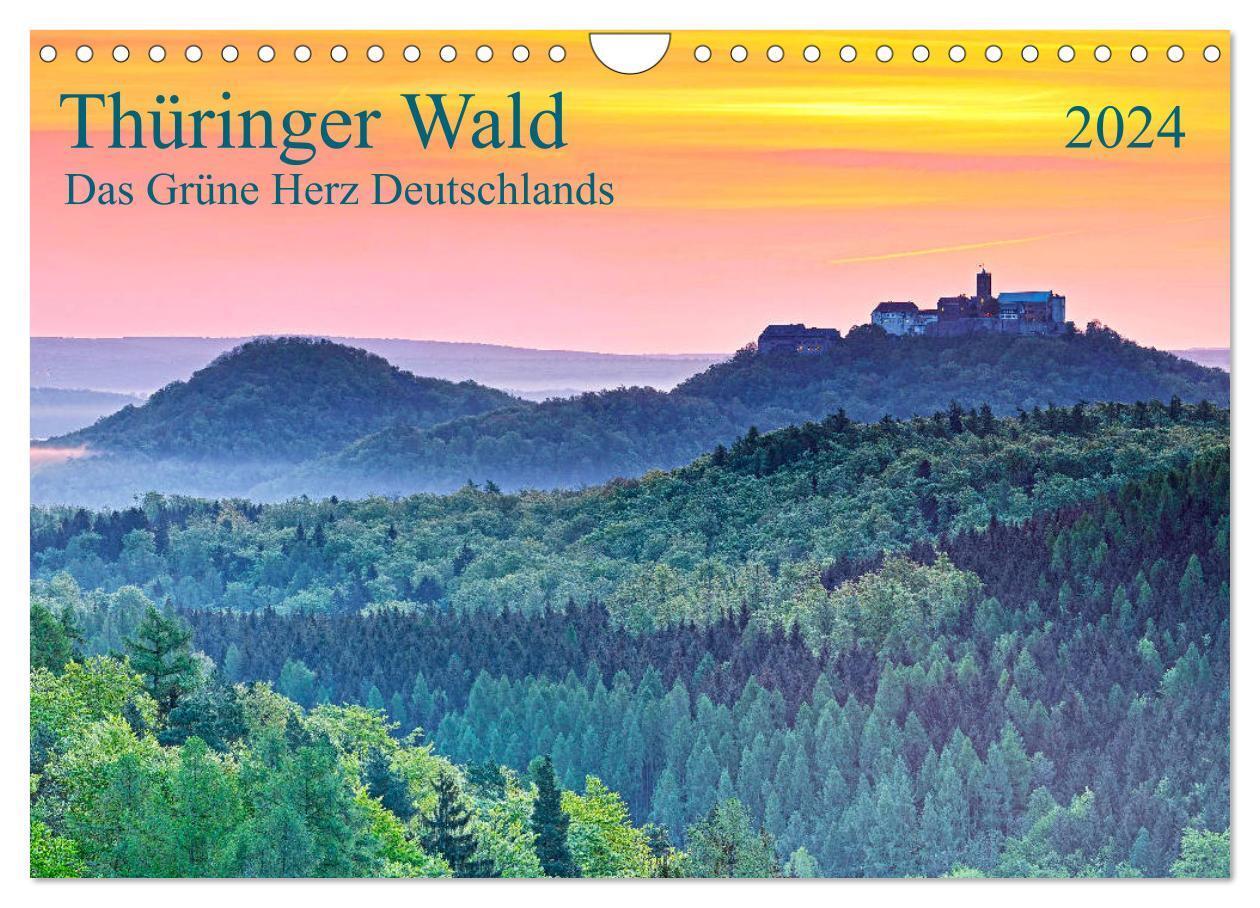 Cover: 9783675859371 | Thüringer Wald Das Grüne Herz Deutschlands (Wandkalender 2024 DIN...