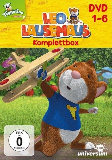 Cover: 888751779396 | Leo Lausemaus Komplettbox Staffel 1 (DVD 1-6) | Andrea Bozzetto | DVD