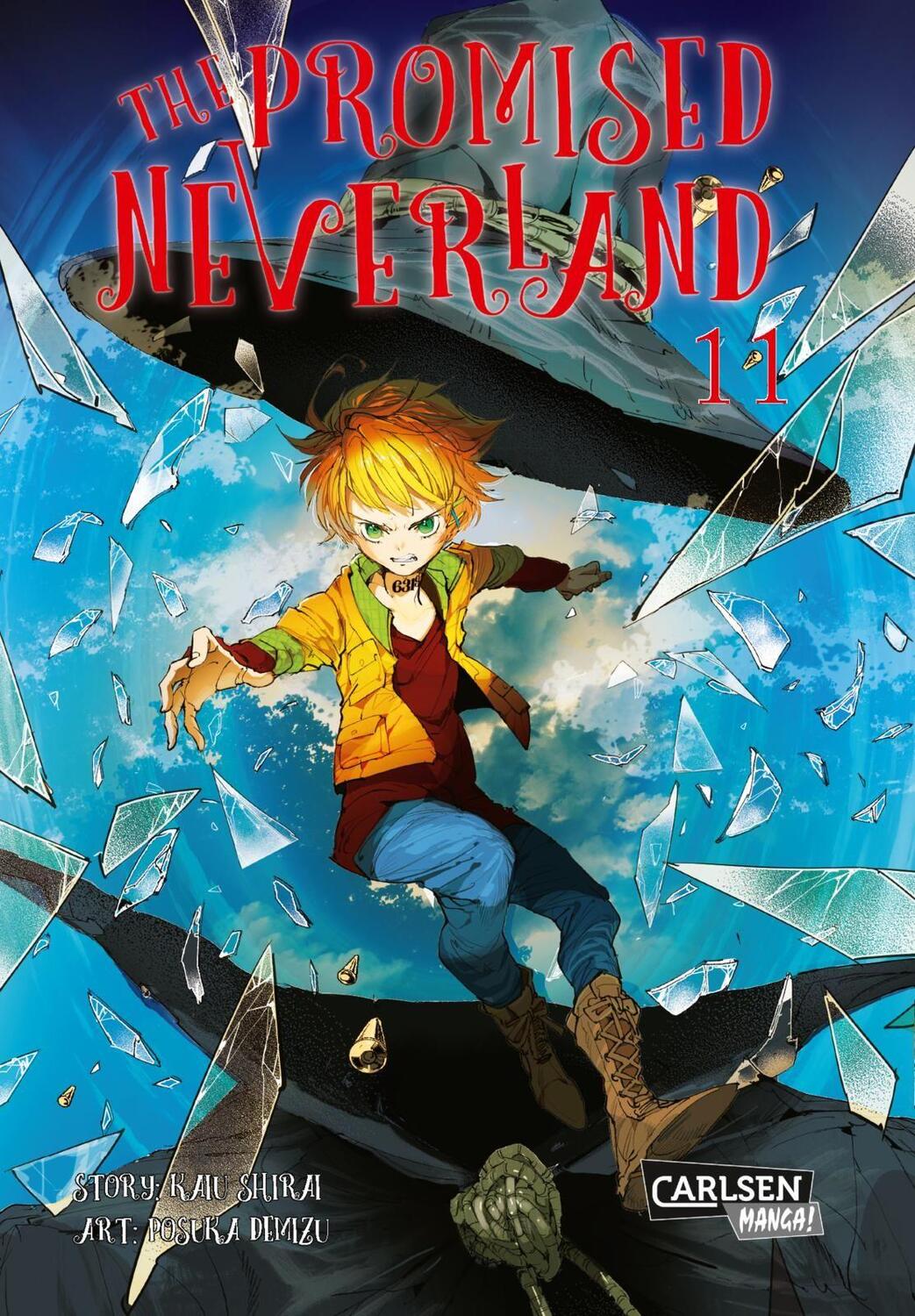 Cover: 9783551739308 | The Promised Neverland 11 | Ein emotionales Mystery-Horror-Spektakel!