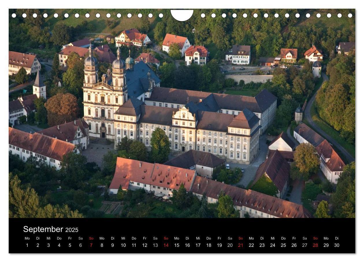 Bild: 9783435633500 | Hohenlohe von oben (Wandkalender 2025 DIN A4 quer), CALVENDO...