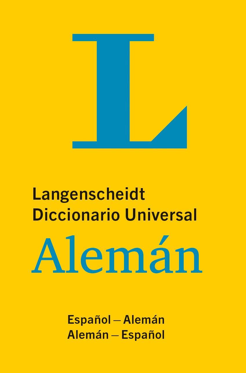 Cover: 9783125145870 | Langenscheidt Diccionario Universal Alemán | Buch | Deutsch | 2023