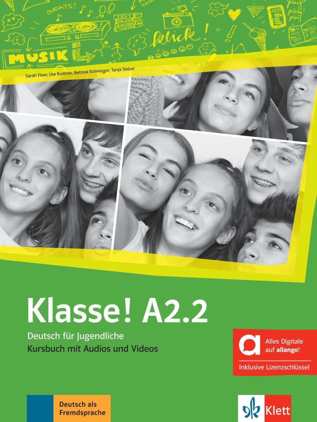 Cover: 9783126073127 | Klasse! A2.2 - Hybride Ausgabe allango | Bundle | 1 Taschenbuch | 2024