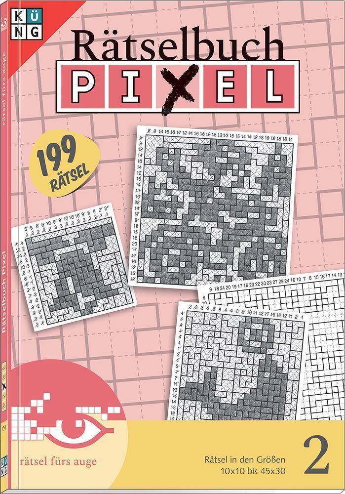 Cover: 9783905573787 | Pixel Rätselbuch 2 | Rätsel fürs Auge | Conceptis Puzzles | Buch
