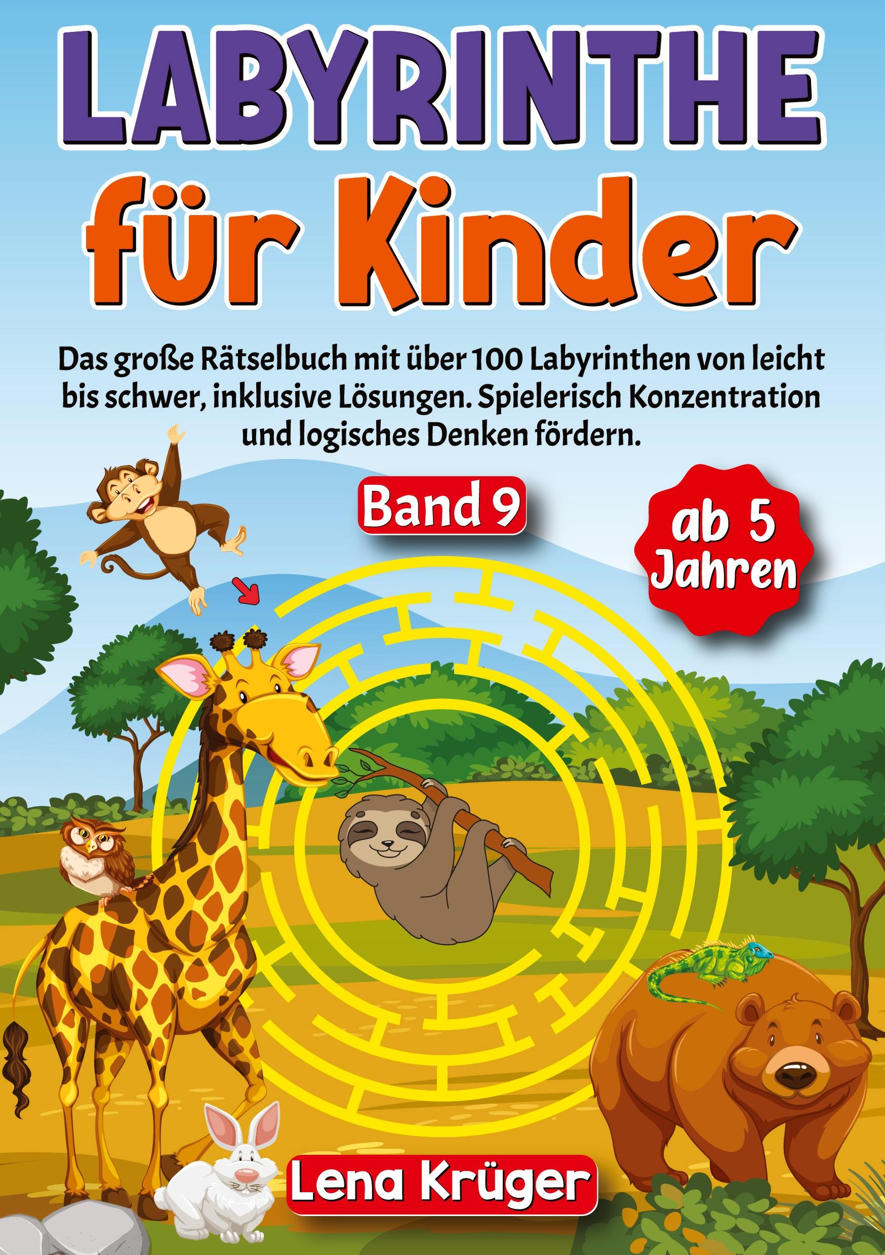 Cover: 9783384158185 | Labyrinthe für Kinder ab 5 Jahren - Band 9 | Lena Krüger | Taschenbuch