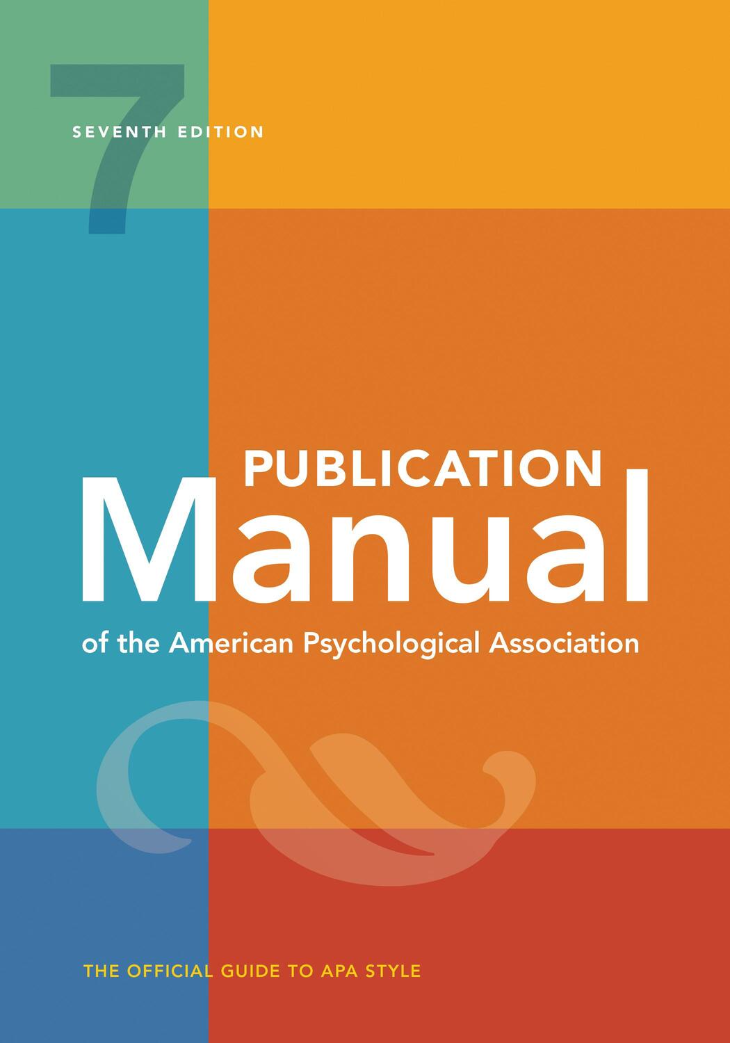 Cover: 9781433832154 | Publication Manual (OFFICIAL) 7th Edition of the American...