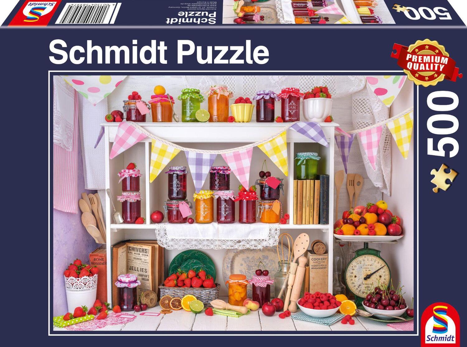 Cover: 4001504589974 | Marmeladen. 500 Teile | Erwachsenenpuzzle | Spiel | Deutsch | 2022