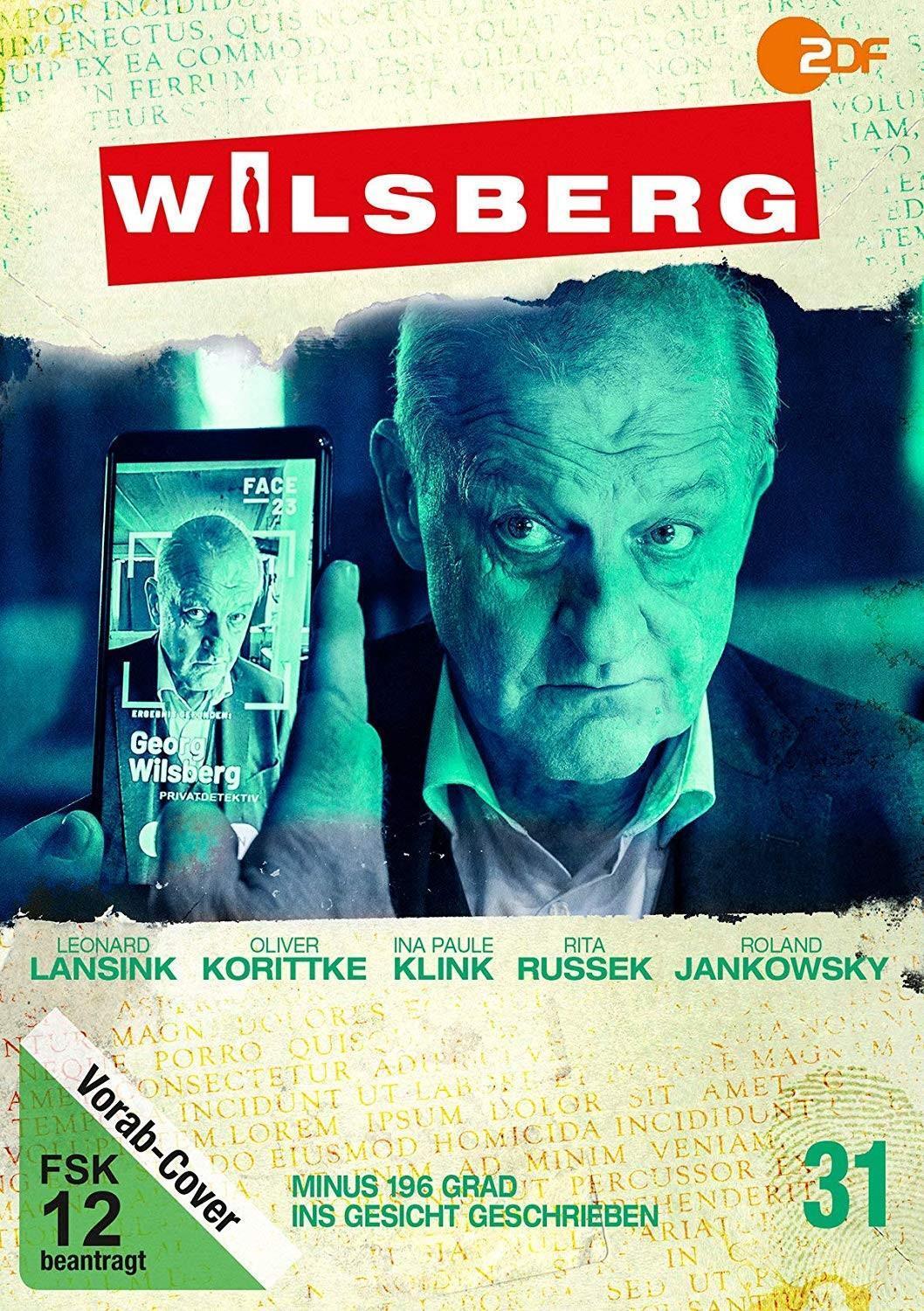 Cover: 4052912070059 | Wilsberg | Vol. 31 / Minus 196 Grad + Ins Gesicht geschrieben | DVD