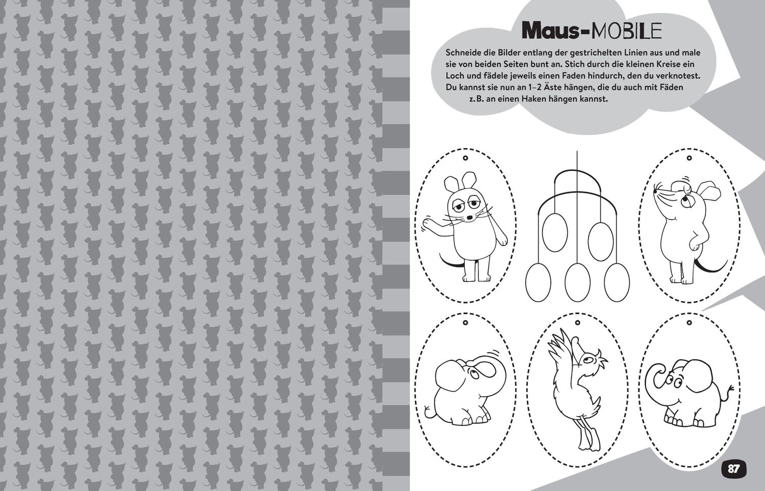 Bild: 9783849927653 | Die Maus - Rätseln, Stickern, Basteln | Schwager &amp; Steinlein | Buch